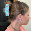 Blue Boots Hair Clip - Country Lace Boutique