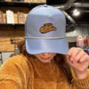 Blue Cowboy Trucker Hat - Country Lace Boutique