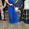Blue Waffle Soft Pants - Country Lace Boutique