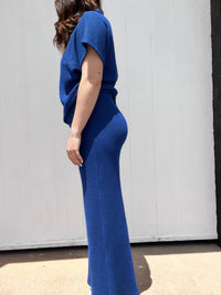 Blue Waffle Soft Pants - Country Lace Boutique