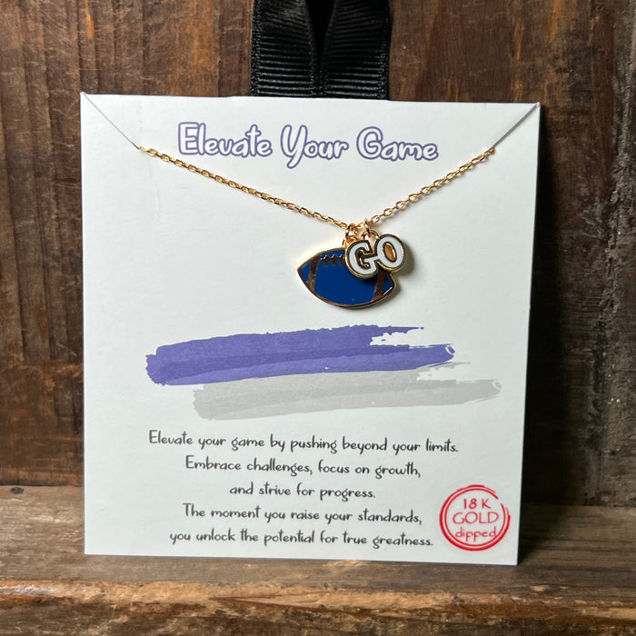 bluegofootballnecklace