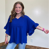 bluerufflesleevetop