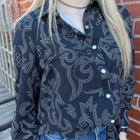 Boot Scootin Button Up / Small - Country Lace Boutique