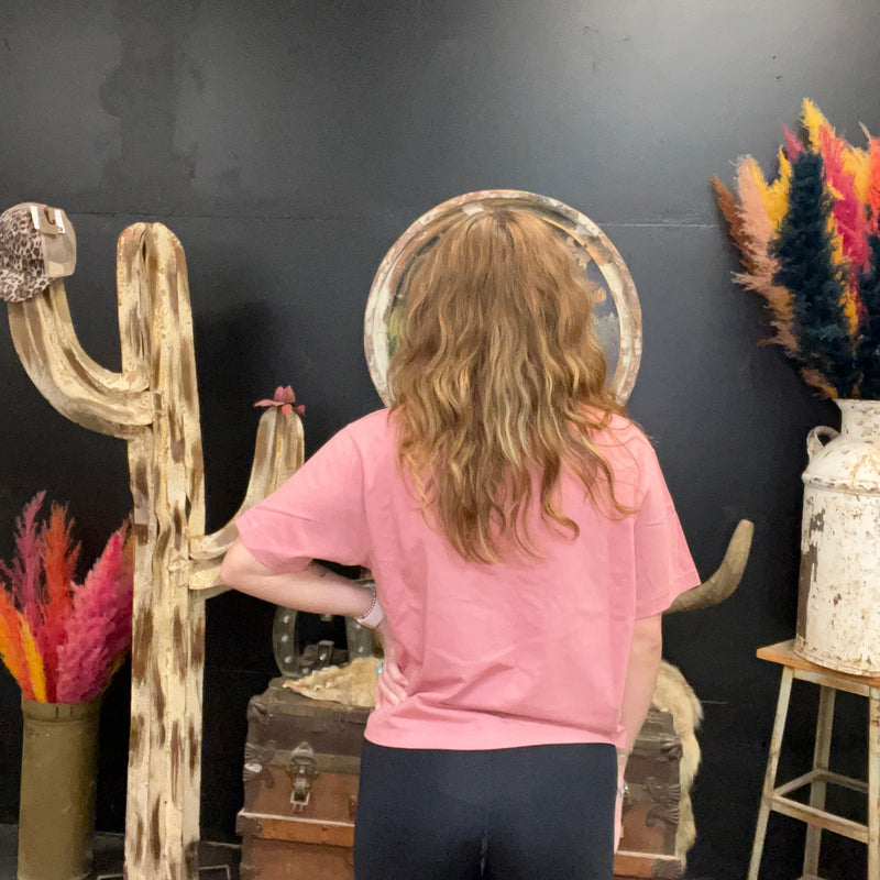 Boxy Mauve Crop Top - Country Lace Boutique