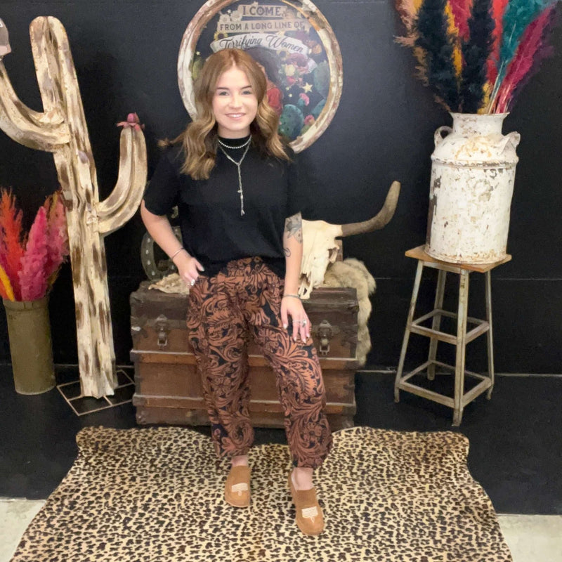 Boxy Vintage Black Crop Top - Country Lace Boutique