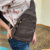 Brown Cross Body Sling Purse - Country Lace Boutique