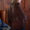 Brown Fringe Tasha Polizzi Thick Coat / Medium - Country Lace Boutique