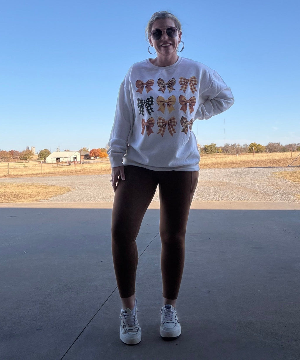 Brown Mono B Tapered Band High Waist Leggings w/Pockets - Country Lace Boutique