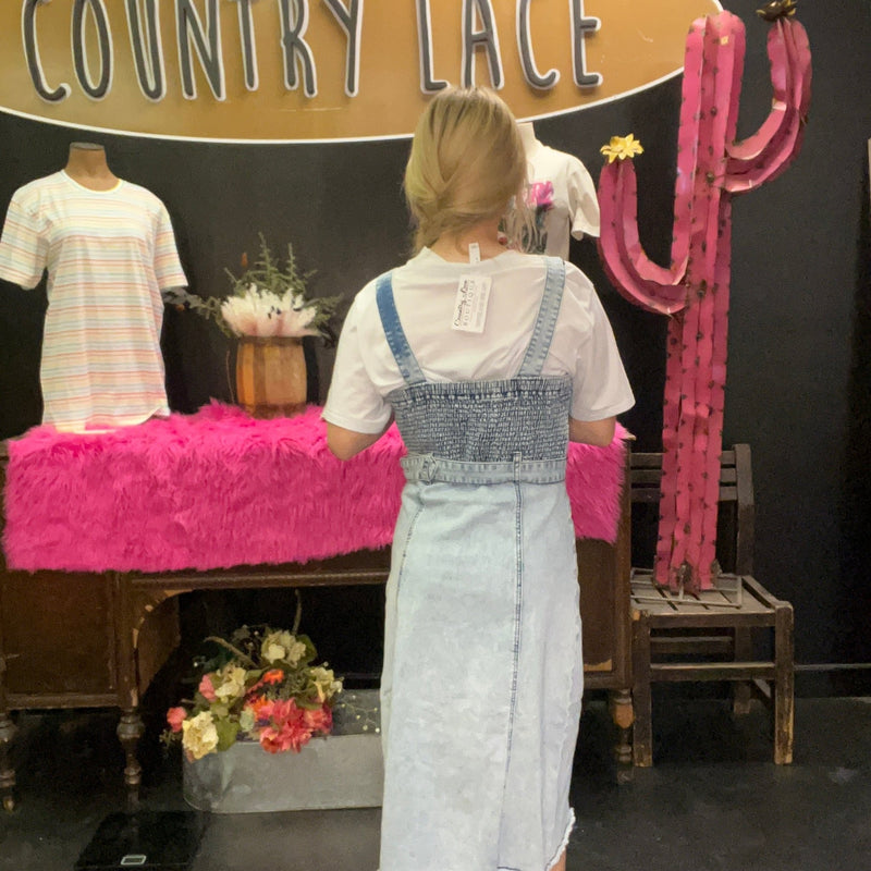 BUCKLE UP BLUES Denim Dress - Country Lace Boutique
