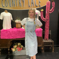 BUCKLE UP BLUES Denim Dress - Country Lace Boutique