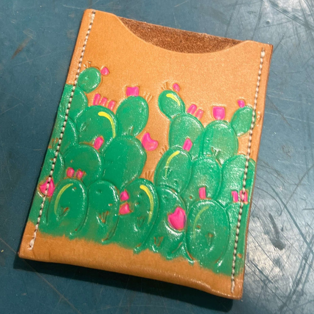 Cactus Card Holder Wallet - Country Lace Boutique