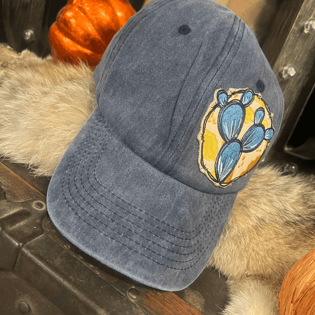 cactus custom patch hat