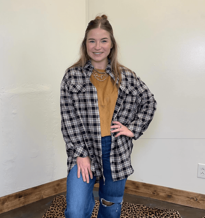 Camel Brown Suede Like Short Sleeve Shirt - Country Lace Boutique