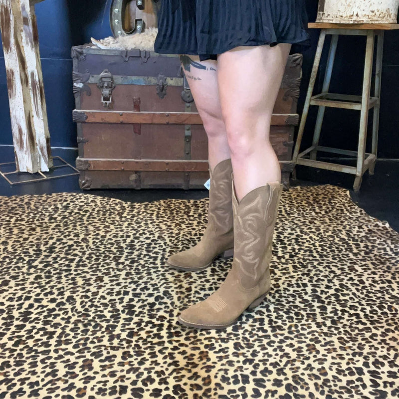 Camel Out West Leather Dingo Boot - Country Lace Boutique