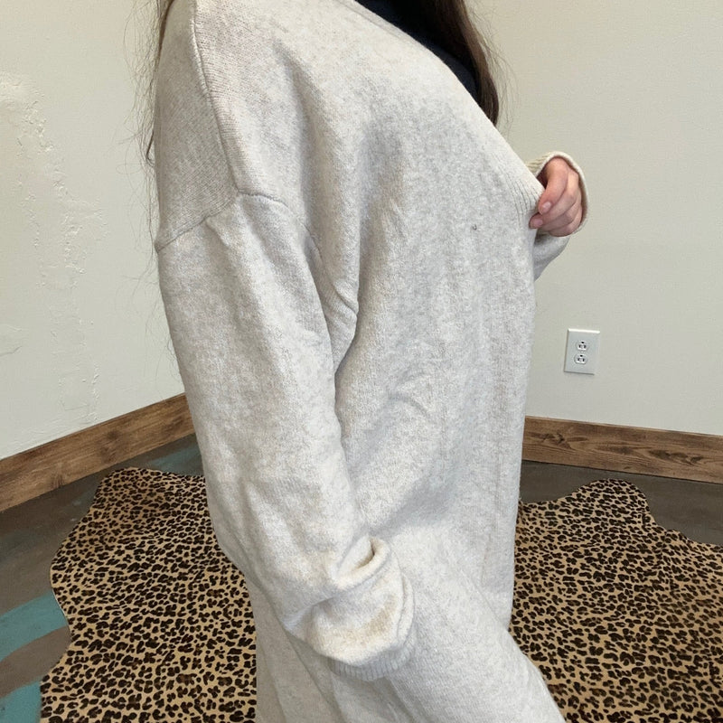 Cheryl's Favorite Oatmeal Super Soft Sweater Cardigan - Country Lace Boutique