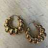 Chunky Chunky Gold Hoop Fashion Earrings - Country Lace Boutique