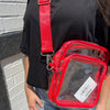 Clear Red Game Day Cross Body Purse - Country Lace Boutique