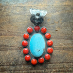 coralandturquoisependant