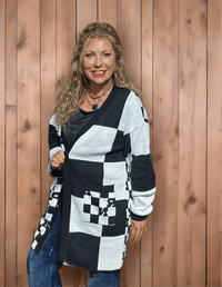 COWBOY BUENO Cardigan - Country Lace Boutique