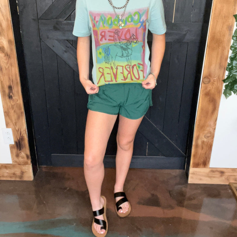 Cowboy Lover Forever T-Shirt - Country Lace Boutique