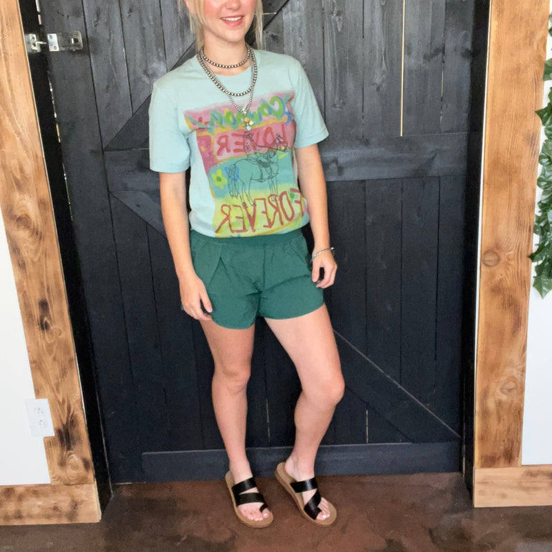 Cowboy Lover Forever T-Shirt - Country Lace Boutique