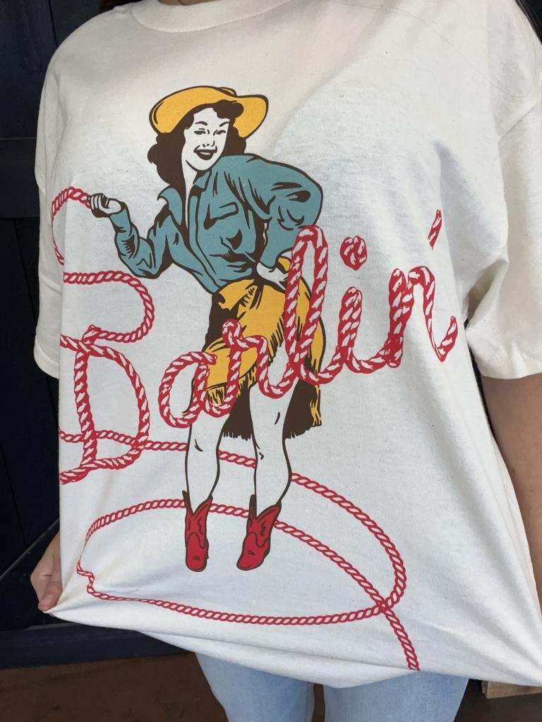 Cowgirl Darlin’ T Shirt - Country Lace Boutique
