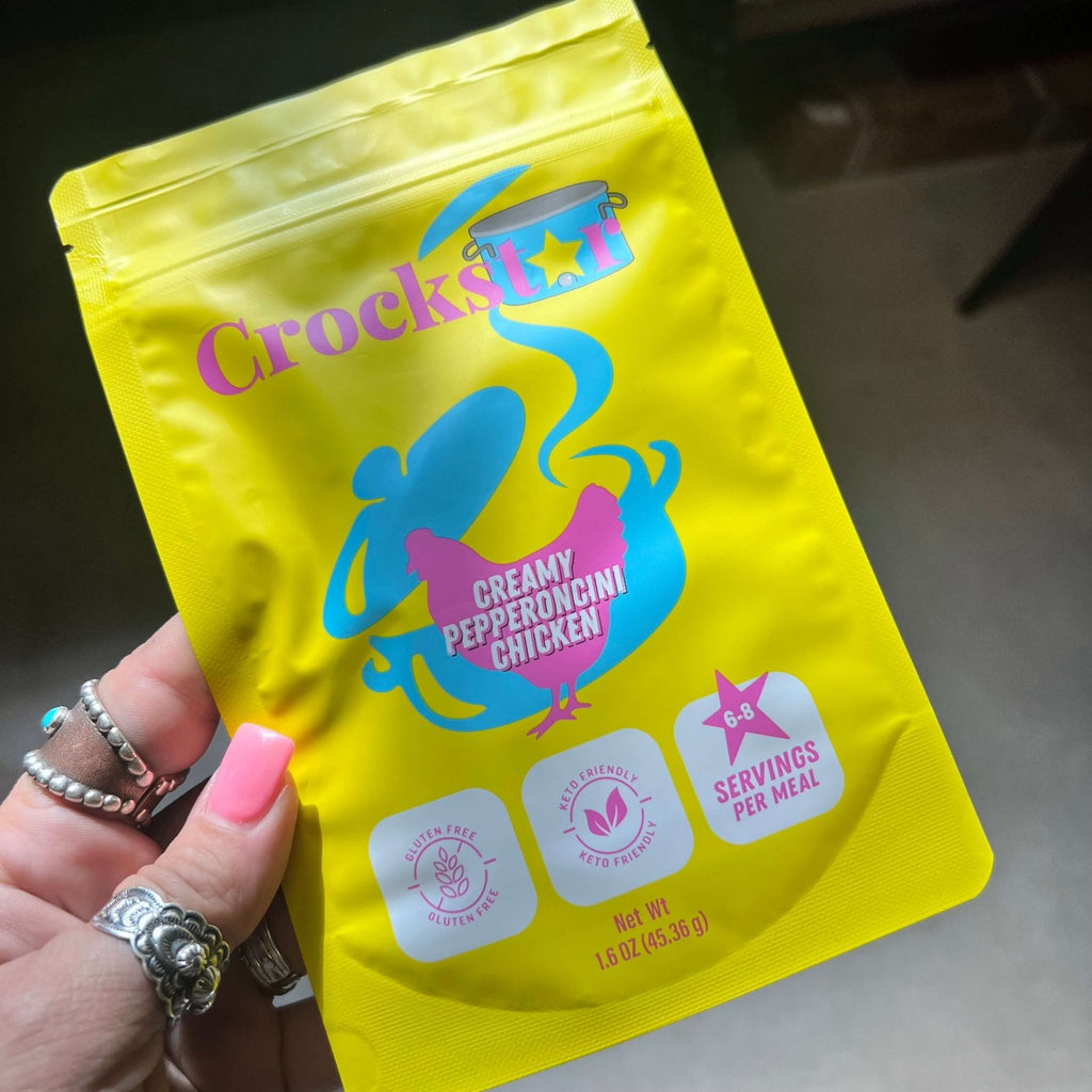 Creamy Pepperoncini Chicken Crockstar - Country Lace Boutique