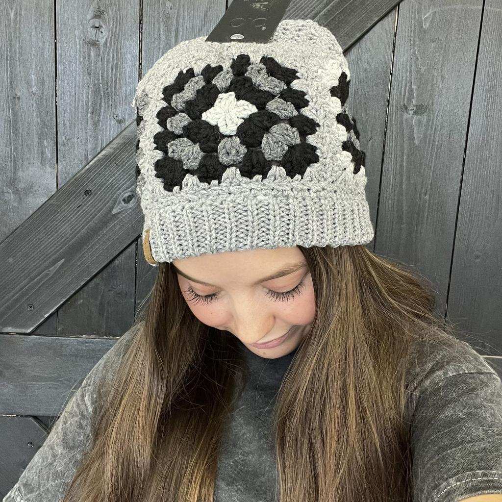 Crochet C.C. Beanie - Country Lace Boutique