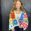 Crochet Flower Crop Sweater Cardigan - Country Lace Boutique