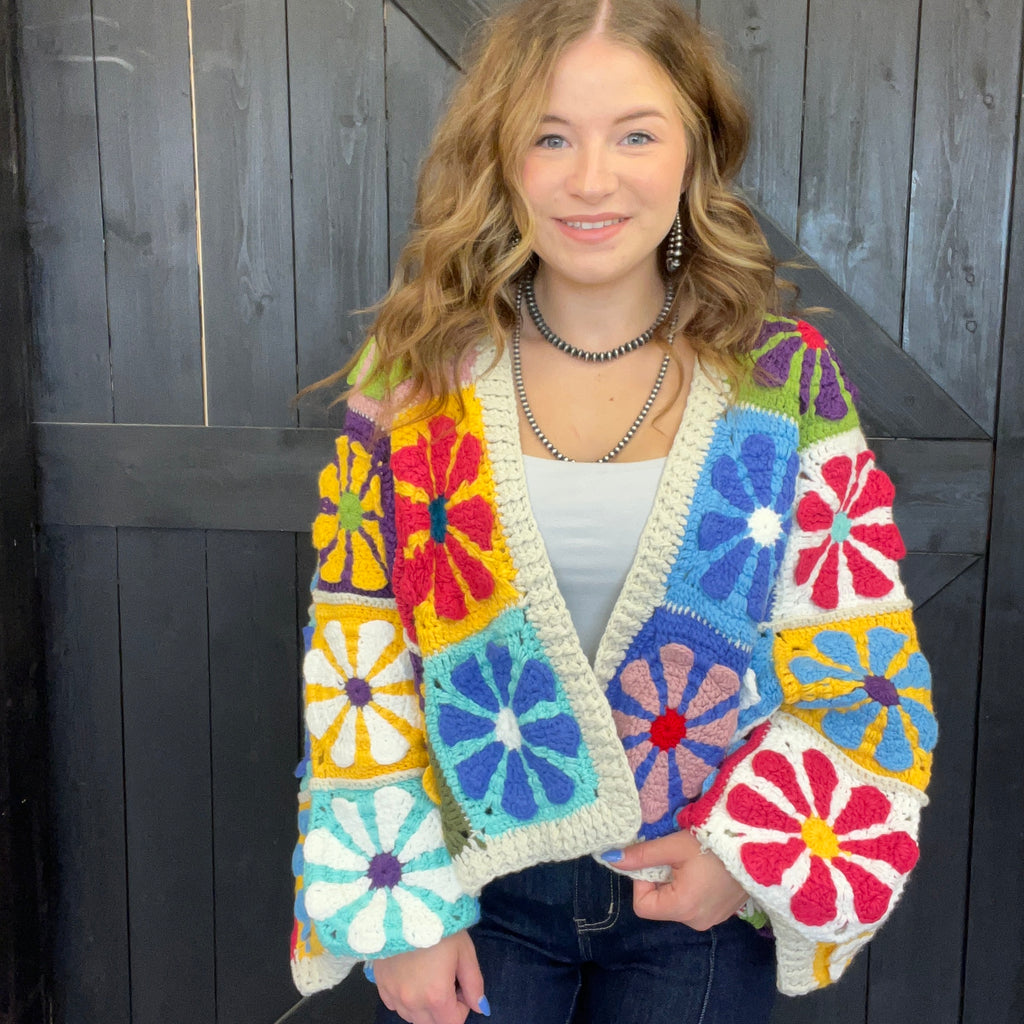 crochet cardigan