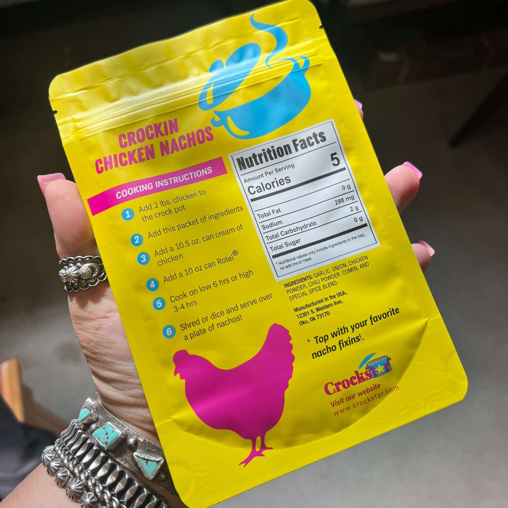 Crockin' Chicken Nachos Crockstar - Country Lace Boutique
