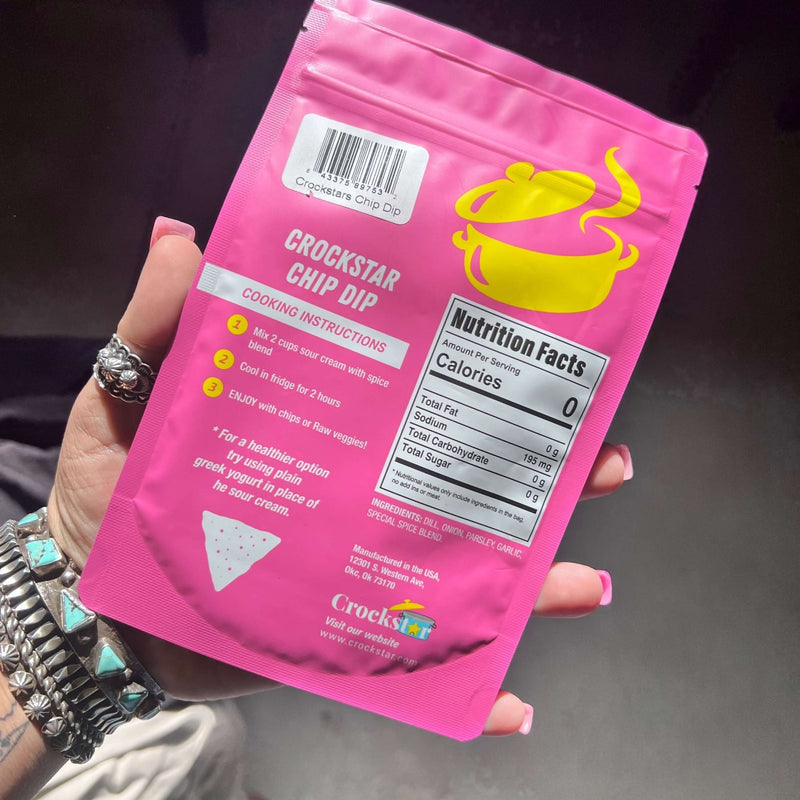 Crockstar Chip Dip - Country Lace Boutique