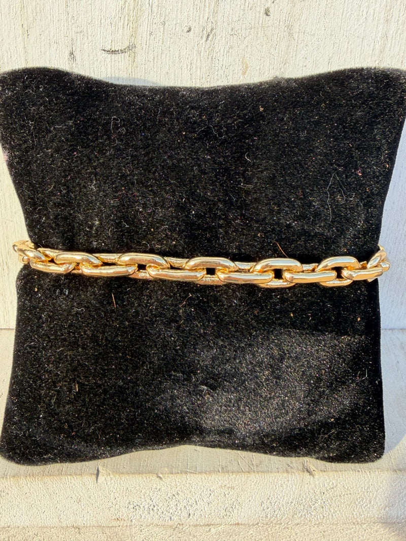 Dainty Gold Link Fashion Bracelet - Country Lace Boutique