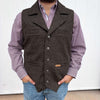 Dark Brown PANHANDLE SOLID MONTANA VEST - Country Lace Boutique