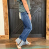 Dark High Rise Bootcut Risen Jeans - Country Lace Boutique