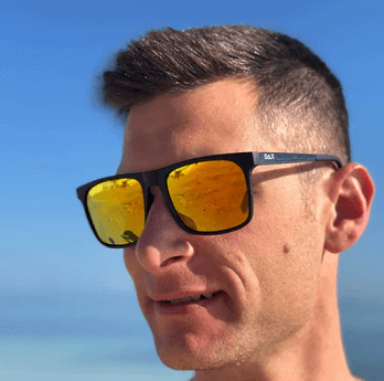 Dash in Flame Sunglasses - Country Lace Boutique