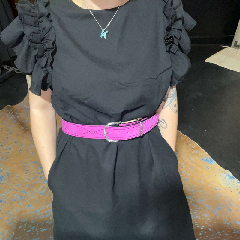 Double J Hot Pink Gun Slinger Belt - Country Lace Boutique