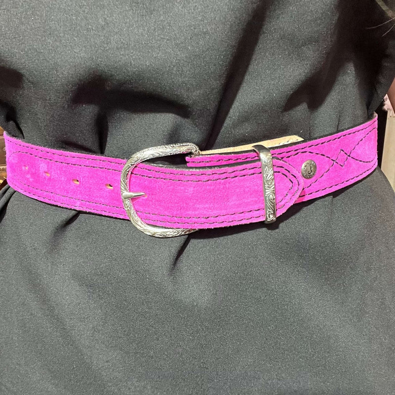 Double J Hot Pink Gun Slinger Belt - Country Lace Boutique