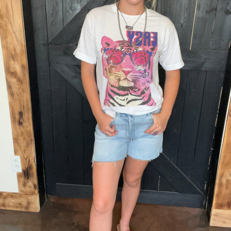 Easy Tiger Bling T-Shirt - Country Lace Boutique