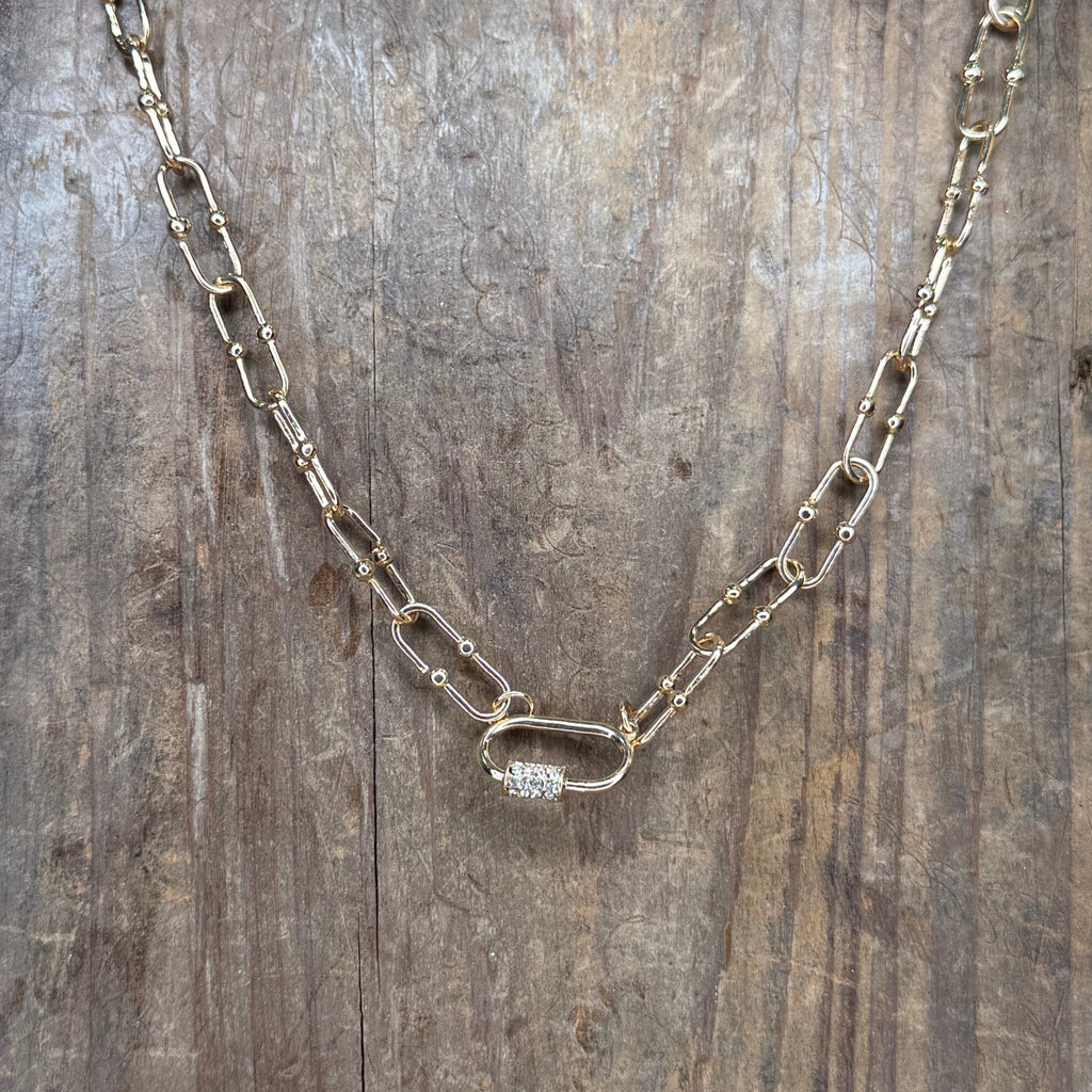 Everyday Gold with Detail Fashion Necklace - Country Lace Boutique