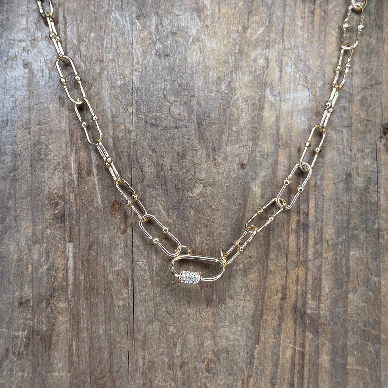 Everyday Gold with Detail Fashion Necklace - Country Lace Boutique