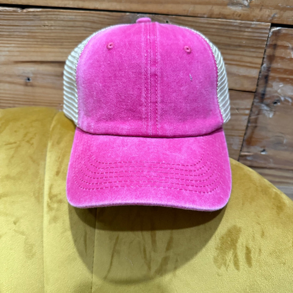 Faded Hot Pink Hat - Country Lace Boutique