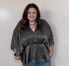 Fancy Olive Plus Size Dolman Sleeve Top - Country Lace Boutique