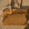 "Faux" Tan Leather with Braided Strap Purse w/ Wallet - Country Lace Boutique