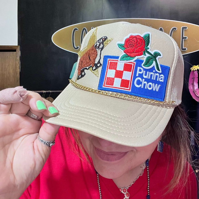 Feed Store Custom Patch Trucker Hat - Country Lace Boutique