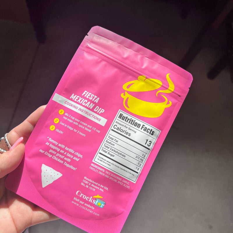 Fiesta Mexican Dip Crockstar - Country Lace Boutique