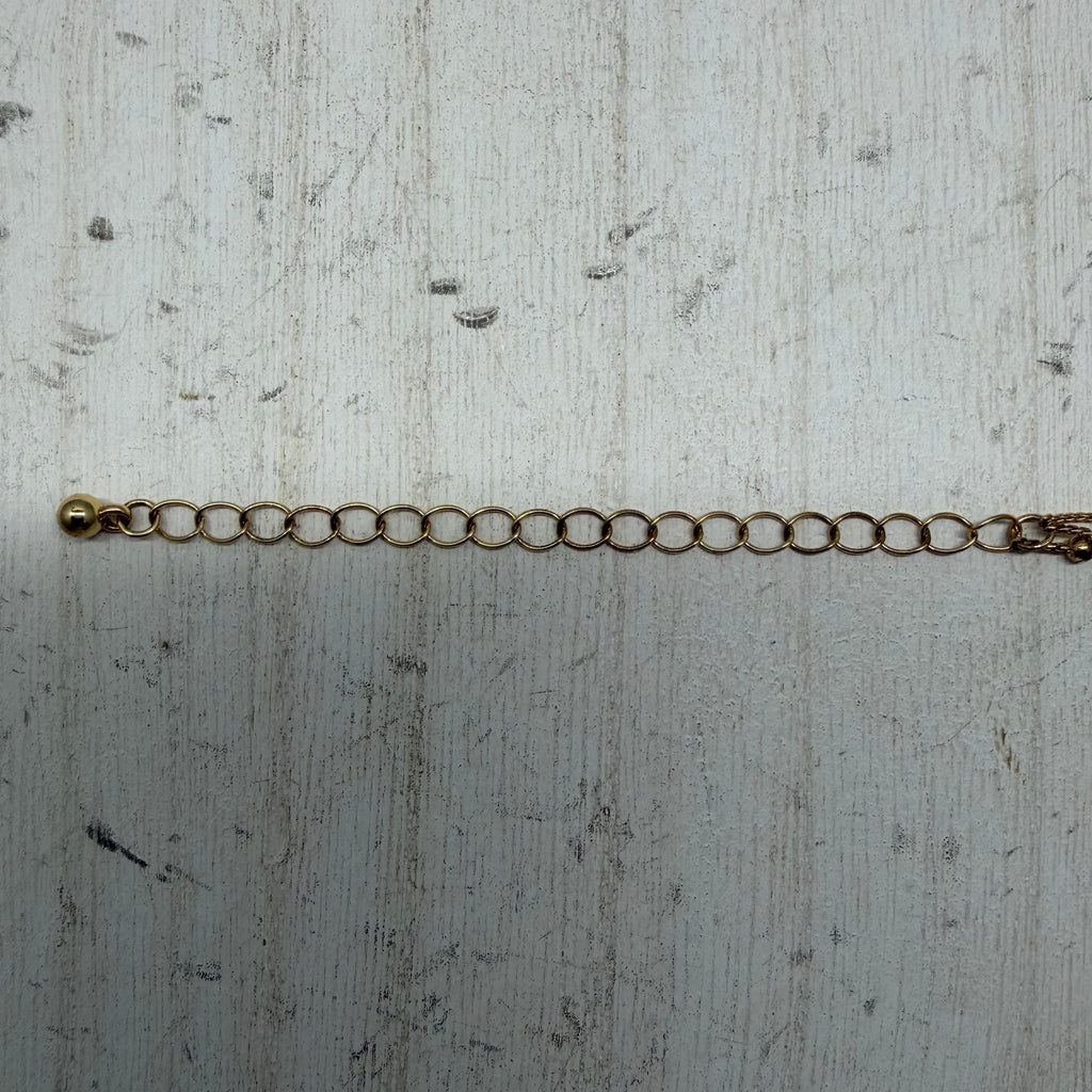 Fun 3 Strain Chain with Tiny Ball Detail Gold Fashion Necklace - Country Lace Boutique