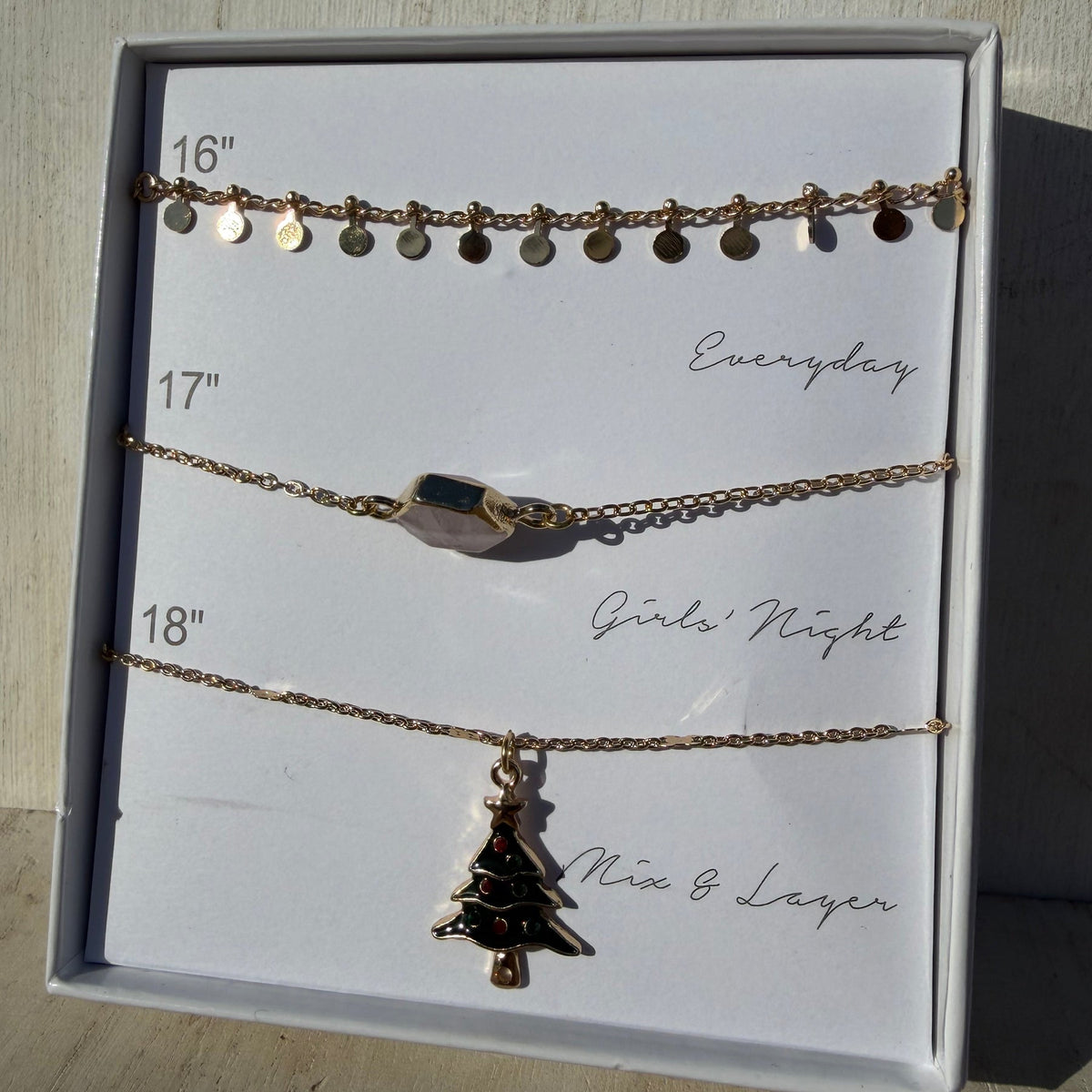 Fun Assorted Christmas Fashion Necklace - Country Lace Boutique