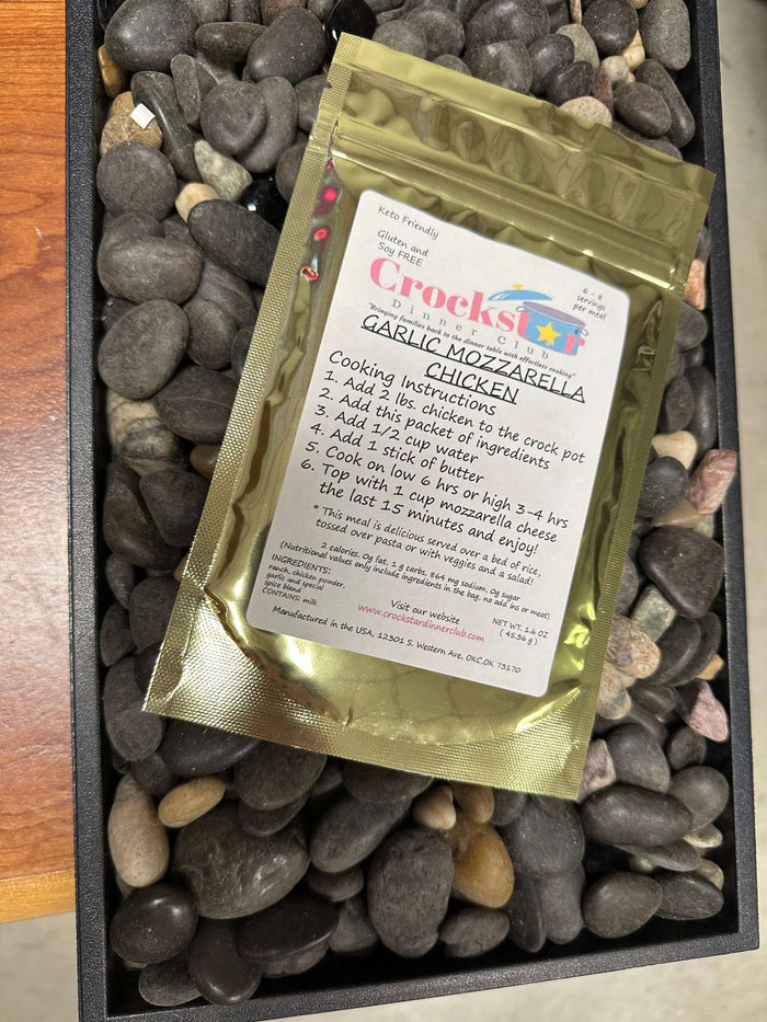 Garlic Mozzarella Chicken Crockstar - Country Lace Boutique