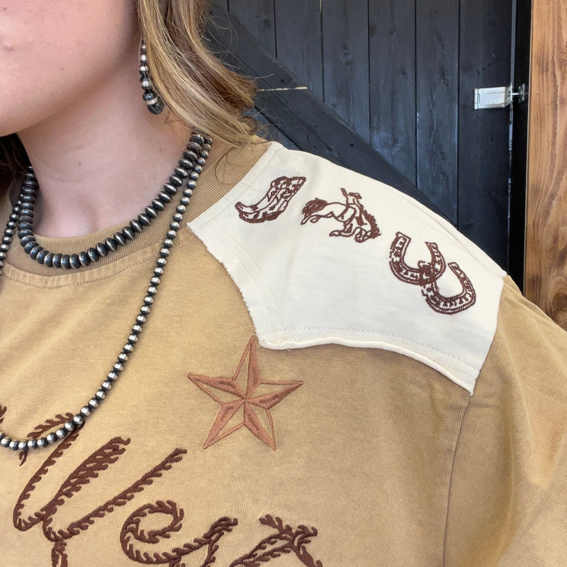 Garment Washed Wester Shirt Dress - Country Lace Boutique